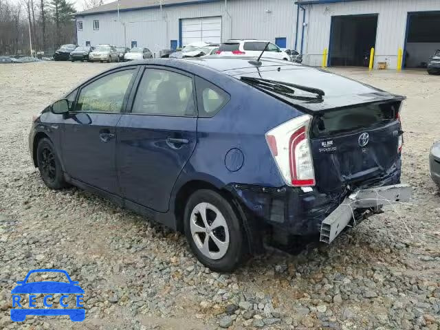 2013 TOYOTA PRIUS JTDKN3DUXD1677386 Bild 2