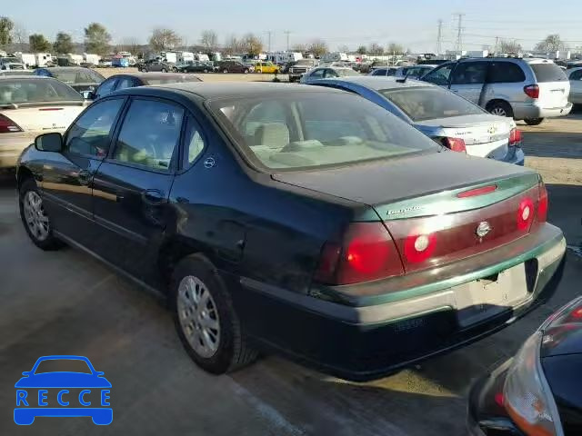 2002 CHEVROLET IMPALA 2G1WF55EX29292980 зображення 2