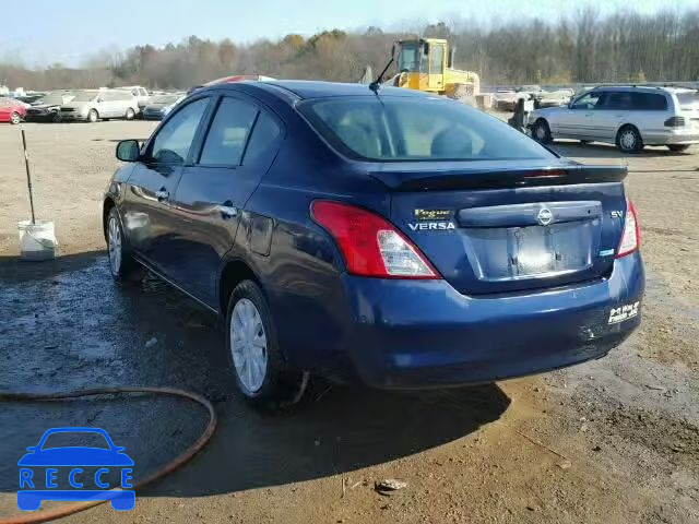 2013 NISSAN VERSA S/S 3N1CN7AP4DL861387 image 2