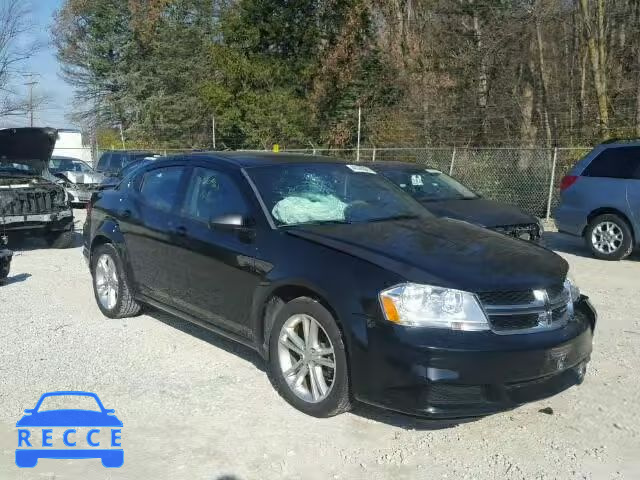 2012 DODGE AVENGER SX 1C3CDZCB4CN217968 image 0