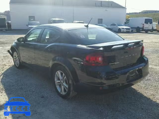 2012 DODGE AVENGER SX 1C3CDZCB4CN217968 image 2