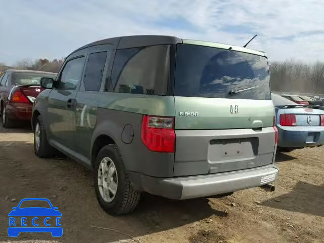 2005 HONDA ELEMENT LX 5J6YH183X5L017310 image 2