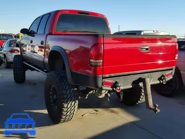 2004 DODGE DAKOTA QUA 1D7HG48N74S691422 image 2