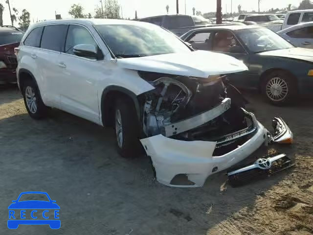 2016 TOYOTA HIGHLANDER 5TDZKRFHXGS143810 зображення 0