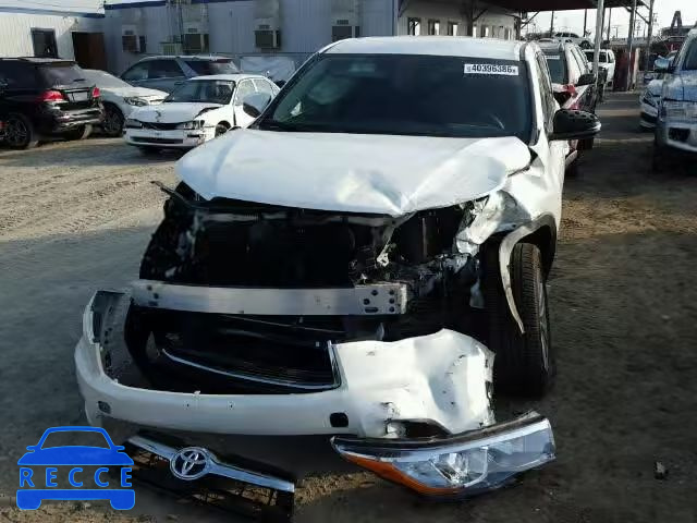 2016 TOYOTA HIGHLANDER 5TDZKRFHXGS143810 Bild 9