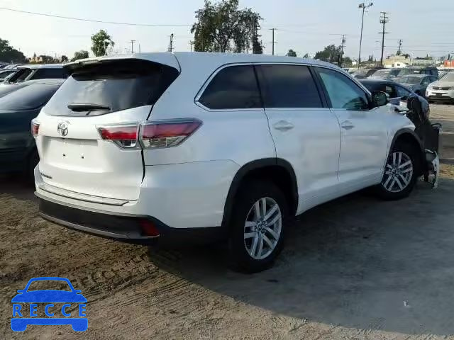 2016 TOYOTA HIGHLANDER 5TDZKRFHXGS143810 зображення 3