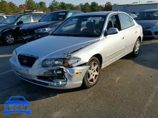 2004 HYUNDAI ELANTRA GL KMHDN46D34U750748 зображення 1