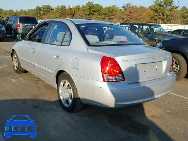 2004 HYUNDAI ELANTRA GL KMHDN46D34U750748 image 2