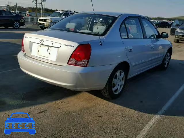 2004 HYUNDAI ELANTRA GL KMHDN46D34U750748 Bild 3