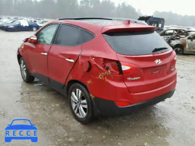 2014 HYUNDAI TUCSON GLS KM8JUCAG2EU947123 image 2