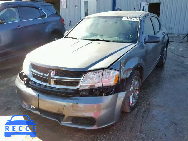 2012 DODGE AVENGER SE 1C3CDZAB7CN182104 image 1