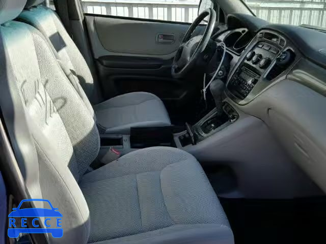 2002 TOYOTA HIGHLANDER JTEHF21A920046722 image 4