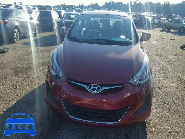 2015 HYUNDAI ELANTRA SE 5NPDH4AE4FH567996 зображення 9