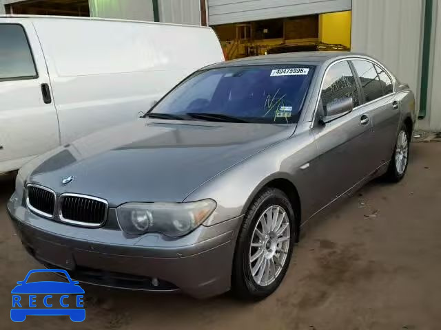 2003 BMW 745I WBAGL63453DP61494 зображення 1