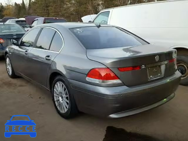 2003 BMW 745I WBAGL63453DP61494 image 2