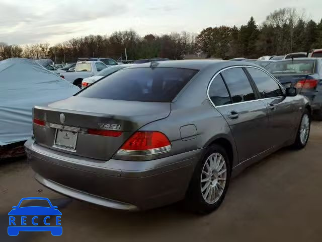 2003 BMW 745I WBAGL63453DP61494 image 3