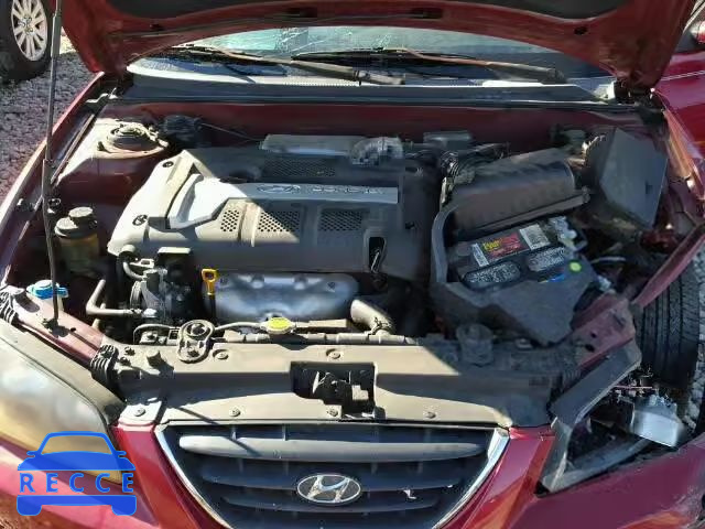 2005 HYUNDAI ELANTRA GL KMHDN46D65U139629 зображення 6