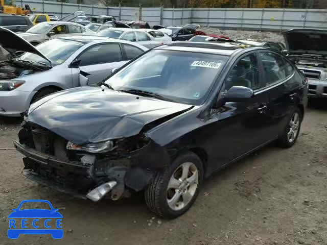 2008 HYUNDAI ELANTRA GL KMHDU46D78U491416 image 1