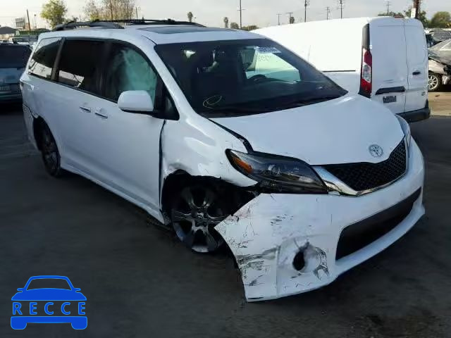 2015 TOYOTA SIENNA SPORT 5TDXK3DC5FS539962 зображення 0