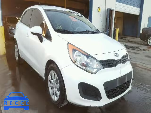 2013 KIA RIO LX KNADM5A34D6206577 image 0