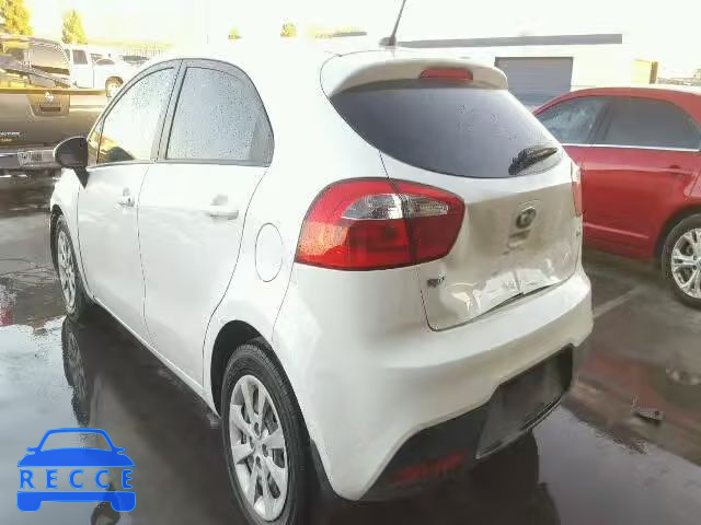 2013 KIA RIO LX KNADM5A34D6206577 image 2