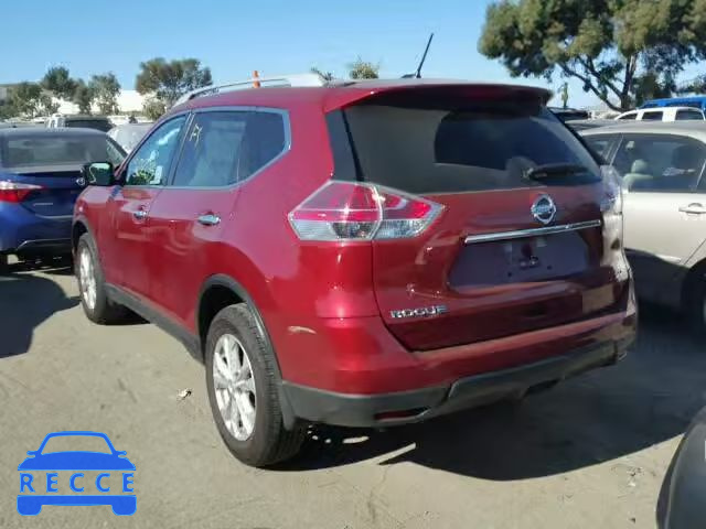 2015 NISSAN ROGUE S/SL 5N1AT2MT7FC925244 image 2