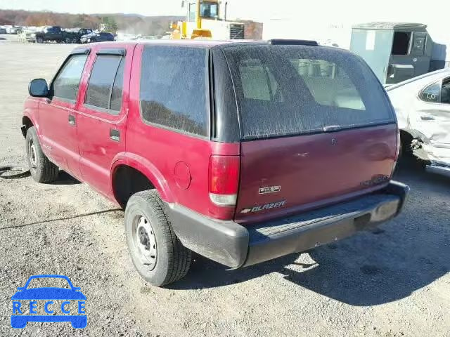 1996 CHEVROLET BLAZER 1GNDT13WXT2109421 Bild 2