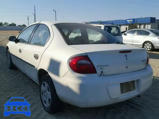 2003 DODGE NEON SE 1B3ES26C23D243160 зображення 2