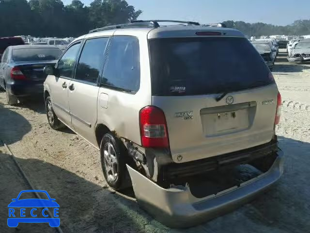 2001 MAZDA MPV WAGON JM3LW28G010186012 image 2