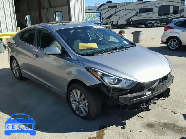 2015 HYUNDAI ELANTRA SE 5NPDH4AEXFH614514 зображення 0