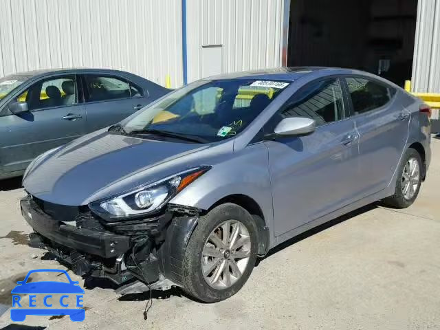 2015 HYUNDAI ELANTRA SE 5NPDH4AEXFH614514 зображення 1