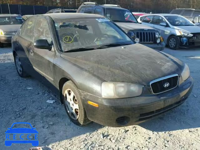 2002 HYUNDAI ELANTRA GL KMHDN45D42U298629 image 0