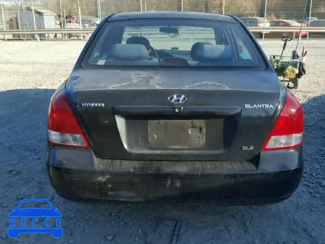 2002 HYUNDAI ELANTRA GL KMHDN45D42U298629 image 9