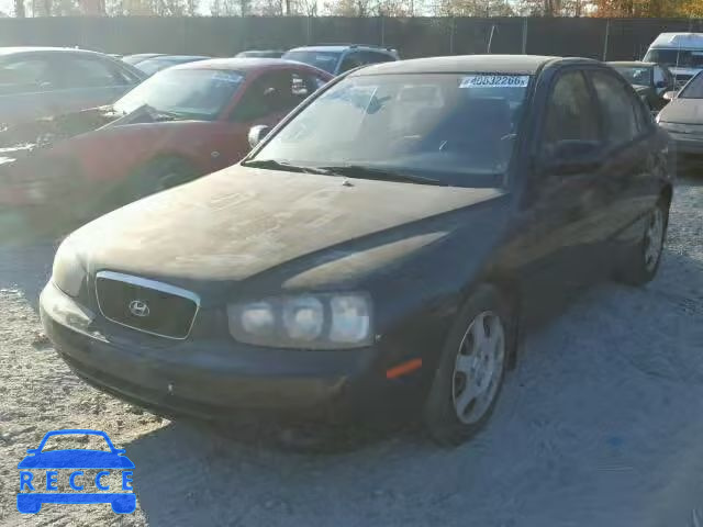 2002 HYUNDAI ELANTRA GL KMHDN45D42U298629 image 1