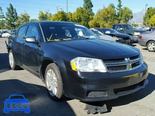 2013 DODGE AVENGER SE 1C3CDZAB0DN532545 image 0