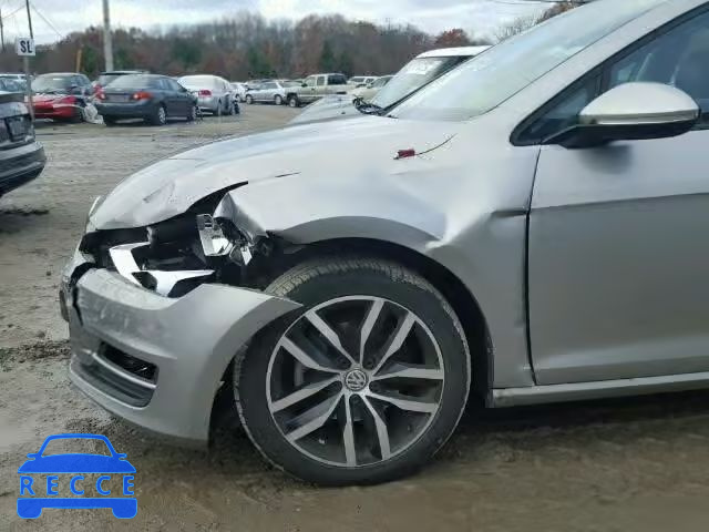 2015 VOLKSWAGEN GOLF 3VW217AU5FM011286 зображення 9