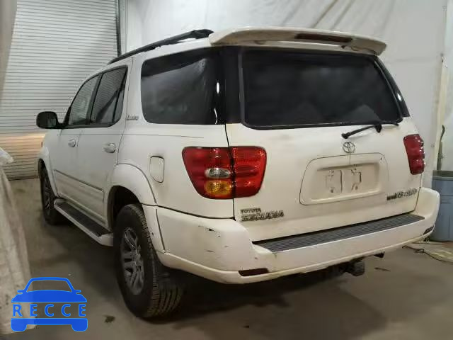 2003 TOYOTA SEQUOIA LI 5TDBT48A63S174645 зображення 2