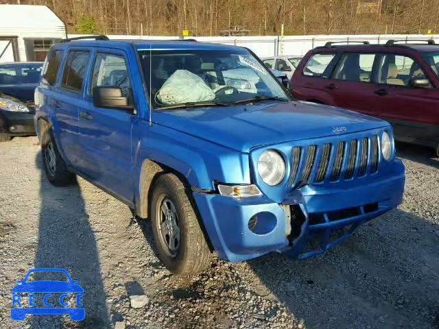 2008 JEEP PATRIOT SP 1J8FT28W58D658321 image 0