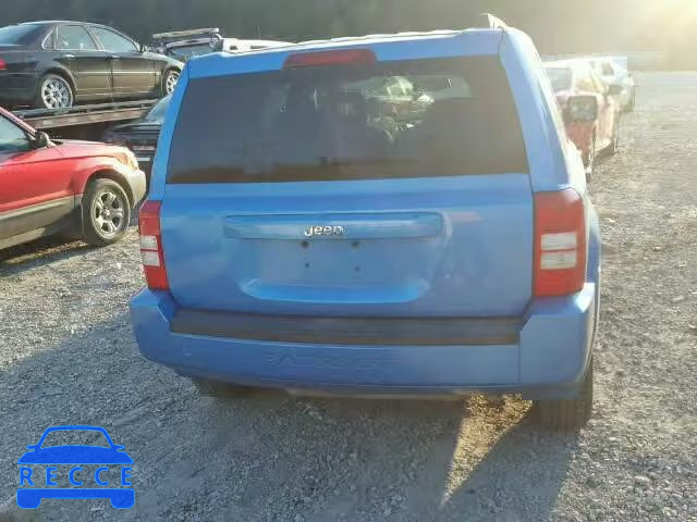 2008 JEEP PATRIOT SP 1J8FT28W58D658321 image 9