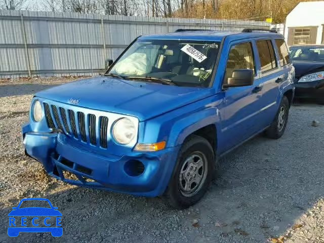 2008 JEEP PATRIOT SP 1J8FT28W58D658321 image 1