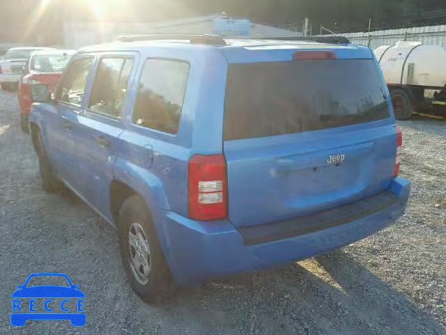 2008 JEEP PATRIOT SP 1J8FT28W58D658321 image 2