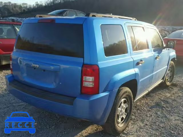 2008 JEEP PATRIOT SP 1J8FT28W58D658321 image 3