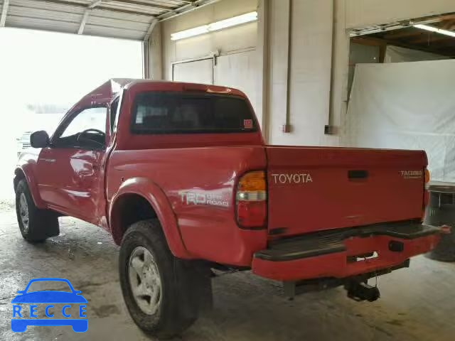 2001 TOYOTA TACOMA PRE 5TEGN92N71Z834992 image 2