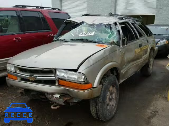 2002 CHEVROLET BLAZER 1GNDT13W52K177592 image 1