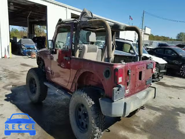 2007 JEEP WRANGLER X 1J4FA24137L135160 image 2