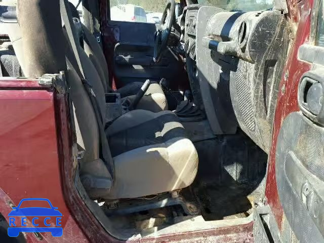 2007 JEEP WRANGLER X 1J4FA24137L135160 image 4