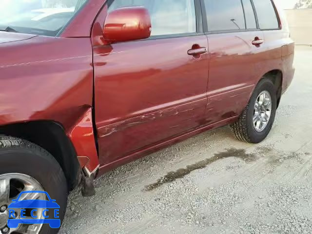 2006 TOYOTA HIGHLANDER JTEDP21A260121391 image 9