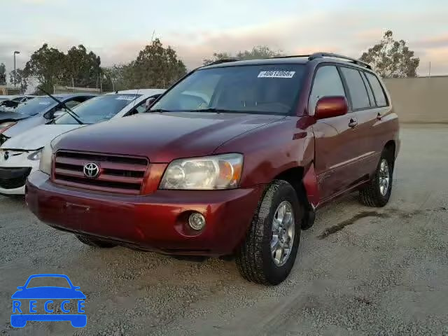 2006 TOYOTA HIGHLANDER JTEDP21A260121391 Bild 1