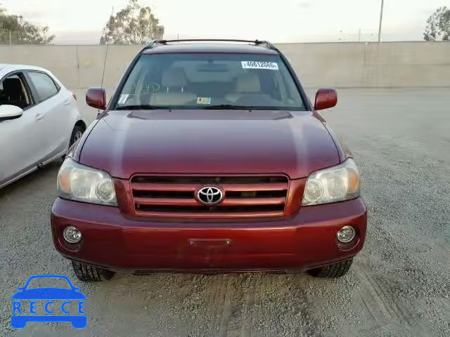 2006 TOYOTA HIGHLANDER JTEDP21A260121391 image 8