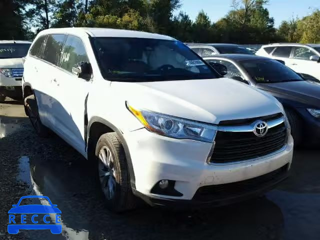 2016 TOYOTA HIGHLANDER 5TDBKRFH3GS237643 зображення 0